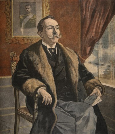 El Embajador Ruso, ilustración de 